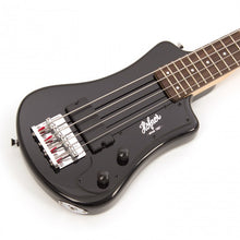 Load image into Gallery viewer, Hofner HCT-SHB-BK Shorty Electric Bass black with gig bag