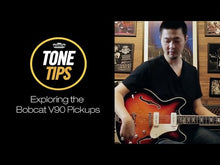 Load and play video in Gallery viewer, Vox Bobcat V90-SB Sunburst Semi-Hollow Electric with hard case