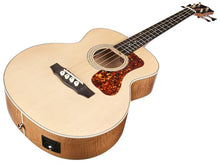 Load image into Gallery viewer, Guild Jumbo Junior Acoustic Electric Bass Antique Blond Satin