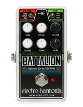 Load image into Gallery viewer, Electro-Harmonix Nano Battalion Bass Preamp and Overdrive