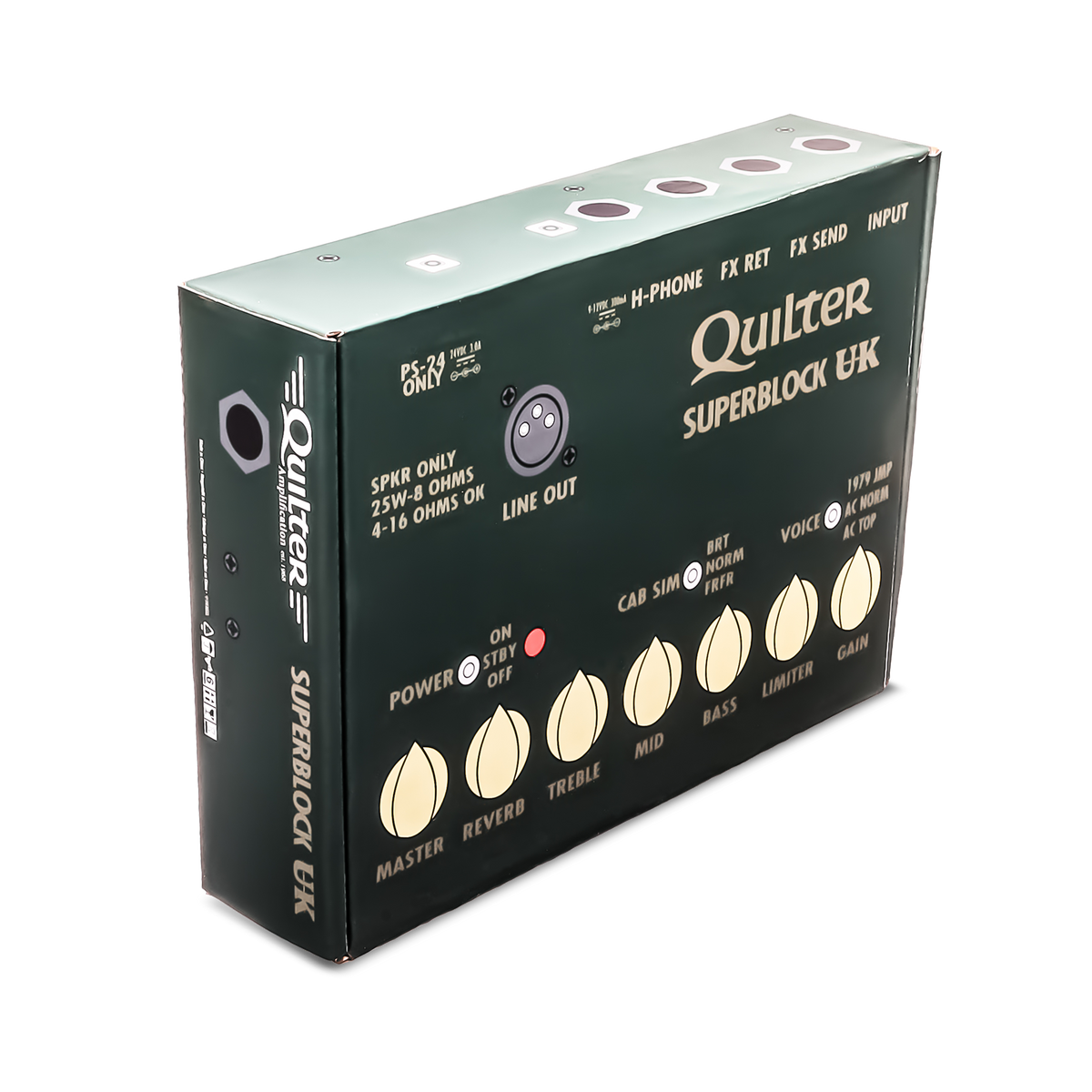 Quilter SuperBlock UK Amp Head System for Pedalboard Al Bien's West