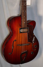 Load image into Gallery viewer, Contessa by Hohner HG16 Hollow Body Electric Guitar Made in Italy vintage 1960s with gig bag
