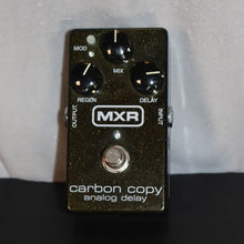 Load image into Gallery viewer, MXR Carbon Copy Analog Delay guitar effect pedal used
