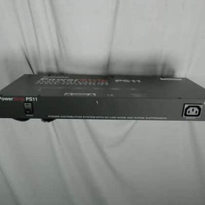 Samson PS11 Power Strip Power Distribution with AC Line Noise and Surge Suppression rack unit new old stock