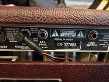 Load image into Gallery viewer, Fender &#39;65 Deluxe Reverb Reissue Limited Edition Wine Red 1x12&quot; 22-watt Guitar Combo Tube Amp used
