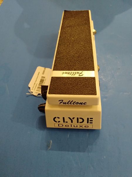 Used Fulltone Clyde Deluxe Wah - White