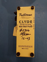 Load image into Gallery viewer, Used Fulltone Clyde Deluxe Wah - White
