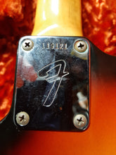 Load image into Gallery viewer, Fender Jazzmaster Sunburst vintage 1966 with reissue Fender case Setup for optimal playability
