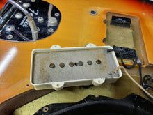 Load image into Gallery viewer, Fender Jazzmaster Sunburst vintage 1966 with reissue Fender case Setup for optimal playability
