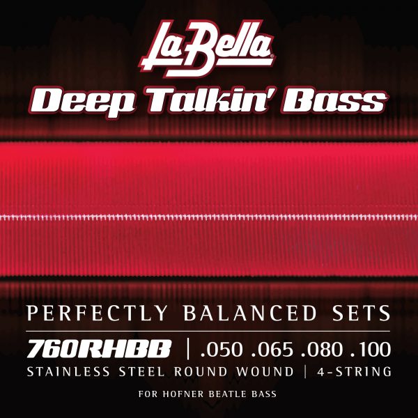 La Bella 760RHBB “Beatle” Bass Stainless Rounds – 50-100