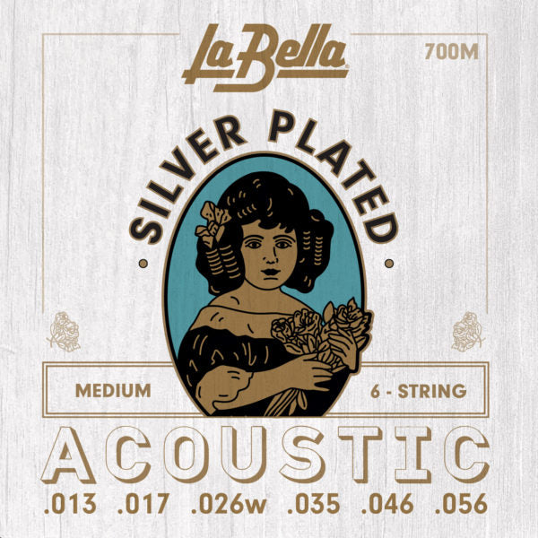 LA BELLA 700M Silk & Steel Guitar Strings