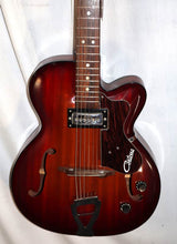 Load image into Gallery viewer, Contessa by Hohner HG16 Hollow Body Electric Guitar Made in Italy vintage 1960s with gig bag
