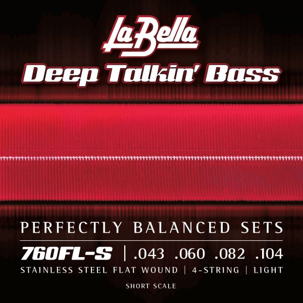 LA BELLA 760FL-S 4 String Bass Guitar Strings