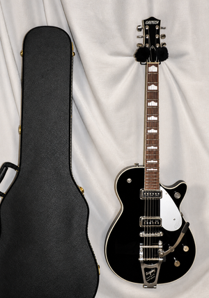 Gretsch G6128T Player's Edition DS Black Bigsby electric guitar with case + COA 2020 Made in Japan