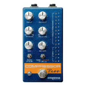 Empress Bass Compressor Blue Sparkle NEW