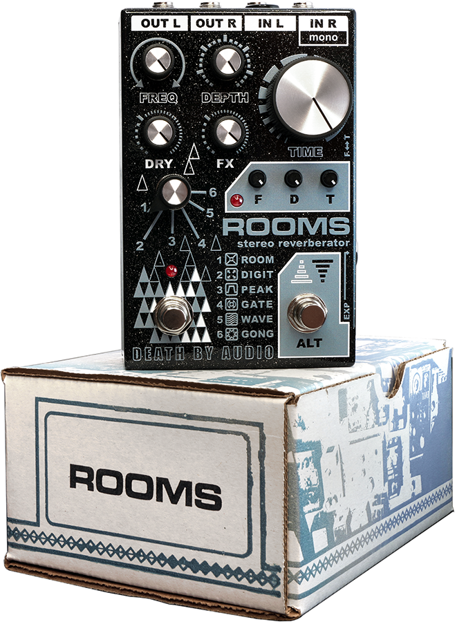 Death By Audio Rooms Stereo Multi-Function Digital Reverb – Al Bien's ...