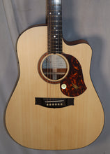 Load image into Gallery viewer, Maton Solid Road Series SRS70C Natural Satin Finish Dreadnought Cutaway Acoustic Electric with case NEW
