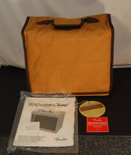 Load image into Gallery viewer, Fender '57 Custom Champ Tweed 2-Channel 5-watt Tube Combo Amp with cover
