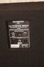 Load image into Gallery viewer, Behringer UltraBass BB210 2x10" Bass Cabinet 300 watts @ 8 ohm used LOCAL PICKUP

