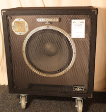 Load image into Gallery viewer, Behringer UltraBass BB115 1x15" Bass Speaker Cabinet used LOCAL PICKUP
