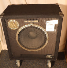 Load image into Gallery viewer, Behringer UltraBass BB115 1x15" Bass Speaker Cabinet used LOCAL PICKUP
