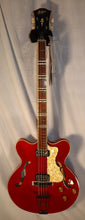 Load image into Gallery viewer, Hofner Contemporary Verythin Bass, Transparent Red HCT-500/7-TR
