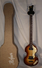 Load image into Gallery viewer, Hofner Made in Germany H500/1-62 1962 Reissue Violin Bass with USA Custom Shop Finish NEW H500/1-62-CS-SBO
