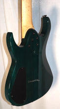 Load image into Gallery viewer, Agile Septor 827 27" Scale 8-String Electric Guitar Ocean Blue Burst Quilt used
