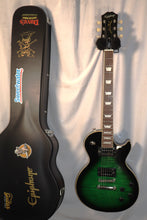 Load image into Gallery viewer, Epiphone Slash Les Paul Anaconda Burst with upgraded Seymour Duncan Alnico II Pro Slash pickups + case used
