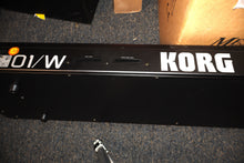 Load image into Gallery viewer, Korg 01/W Keyboard Synthesizer Workstation with manual used
