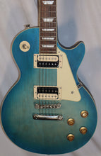 Load image into Gallery viewer, Epiphone Traditional Pro IV Les Paul Worn Pacific Blue with case used
