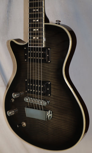 Hagstrom Ultra Swede Black Burst Left-Handed electric guitar used
