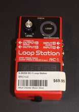 Load image into Gallery viewer, Boss RC-1 Loop Station pedal used RC1 looper
