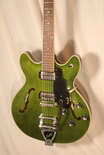 Load image into Gallery viewer, Guild Starfire I DC Vibrato Tailpiece Emerald Green Semi-Hollow Electric Guitar with gig bag used

