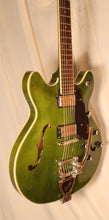 Load image into Gallery viewer, Guild Starfire I DC Vibrato Tailpiece Emerald Green Semi-Hollow Electric Guitar with gig bag used
