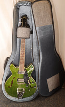Load image into Gallery viewer, Guild Starfire I DC Vibrato Tailpiece Emerald Green Semi-Hollow Electric Guitar with gig bag used
