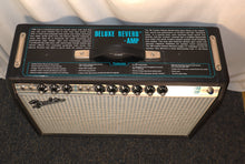 Load image into Gallery viewer, Fender '68 Custom Deluxe Reverb Reissue 1x12 Tube Combo Amp with footswitch and cover
