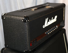Load image into Gallery viewer, Marshall JCM 25/50 Model 2555x Silver Jubilee Re-Issue 2-Channel 100 watt All Tube Guitar Amp Head Black used 2020
