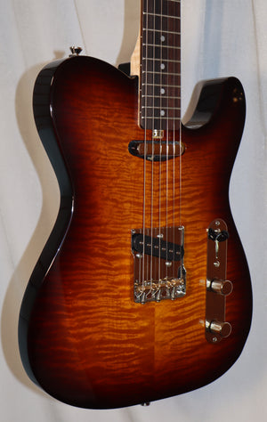 Larrivee Baker-T Pro - Flamed Maple Tobacco Sunburst w/ Historic Neck NEW