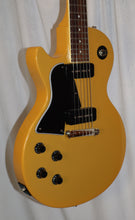 Load image into Gallery viewer, Epiphone Les Paul Special Left-Handed P90s TV Yellow electric guitar with gig bag used Lefty
