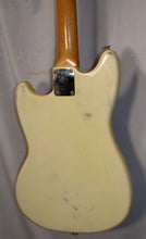 Load image into Gallery viewer, Fender MusicMaster II Olympic White vintage 1966 24" Scale electric guitar
