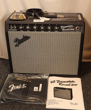 Fender '65 Princeton Reverb Amp tube combo amp used