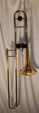 Load image into Gallery viewer, Unbranded Student Trombone with case and 2 mouthpieces used
