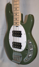 Load image into Gallery viewer, Sterling by MusicMan Sub Series StingRay 4HH Olive Finish 4-string Electric Bass used

