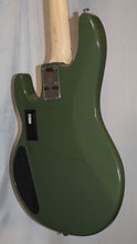 Load image into Gallery viewer, Sterling by MusicMan Sub Series StingRay 4HH Olive Finish 4-string Electric Bass used
