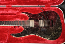 Load image into Gallery viewer, Ibanez Prestige RG5320-CSW Cosmic Shadow 24-fret locking tremolo electric guitar with case used Made in Japan
