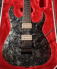 Load image into Gallery viewer, Ibanez Prestige RG5320-CSW Cosmic Shadow 24-fret locking tremolo electric guitar with case used Made in Japan
