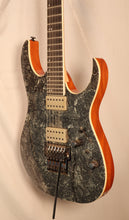 Load image into Gallery viewer, Ibanez Prestige RG5320-CSW Cosmic Shadow 24-fret locking tremolo electric guitar with case used Made in Japan
