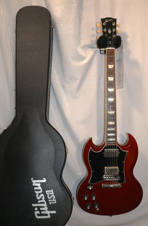 Gibson SG Standard Cherry Left-Handed Electric Guitar with case used 2012