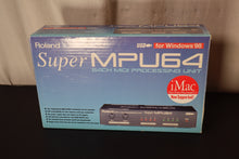 Load image into Gallery viewer, Roland SuperMPU64 USB Midi Interface 4-In 4-Out with box, CD ROM, manual
